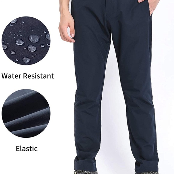 Blue Water Resistant Slim Pants size 29 - Picture 3 of 4